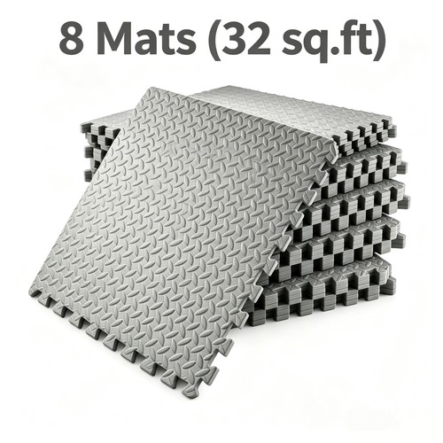 Extra thick gym flooring - 8x,