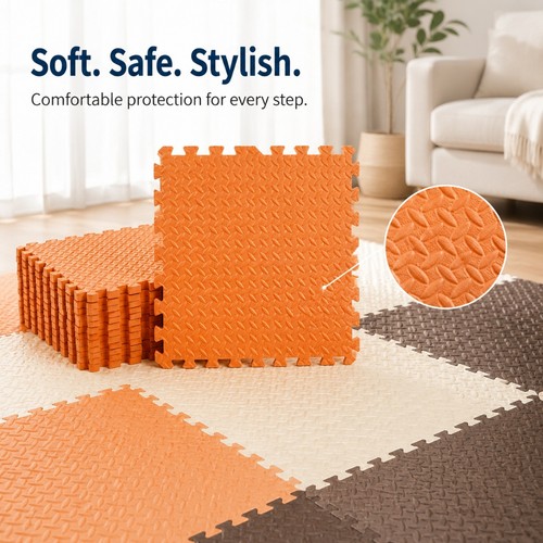 8pc interlocking eva foam gym - 8pc,