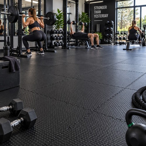 Eva interlocking gym floor - interlocking,
